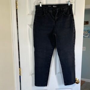 STYLUS Women's Dark Gray Ankle Jeans